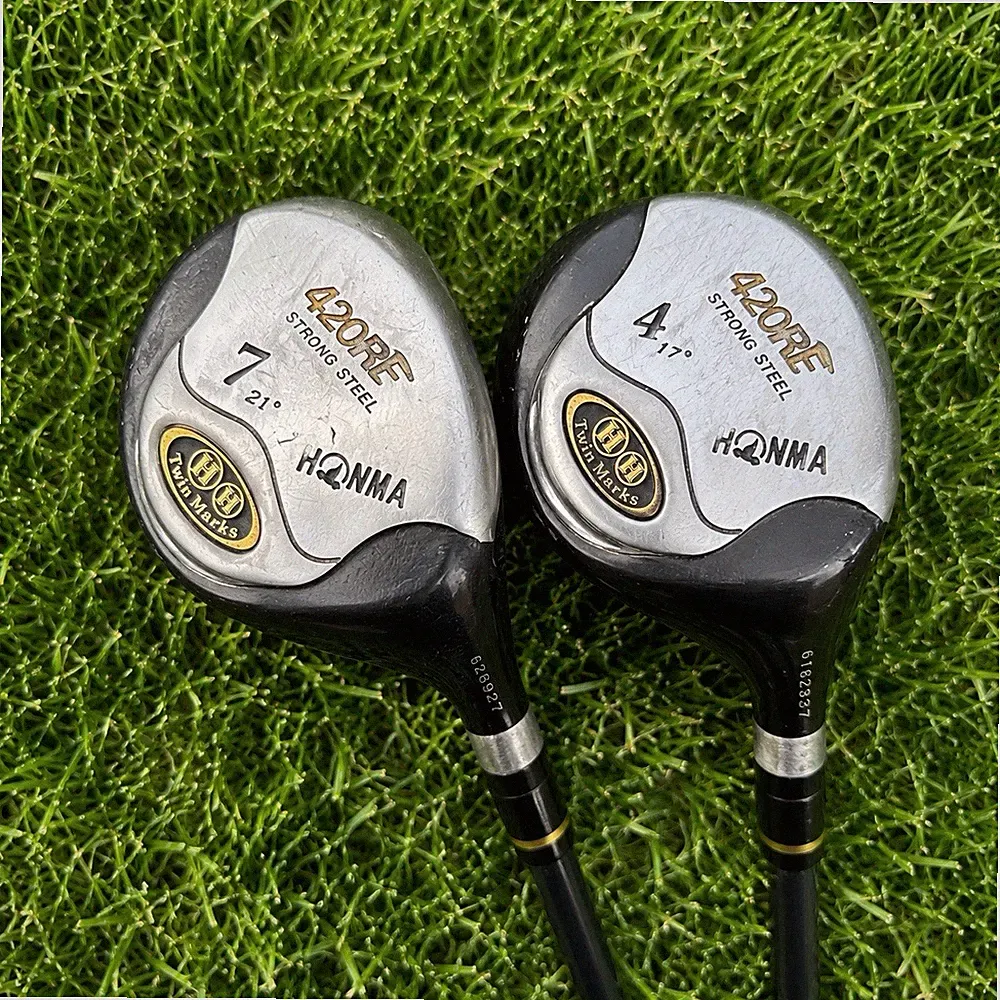 Honma Twin Marks 420RF 4 & 7 Fairway Woods Set RH Graphite Japan