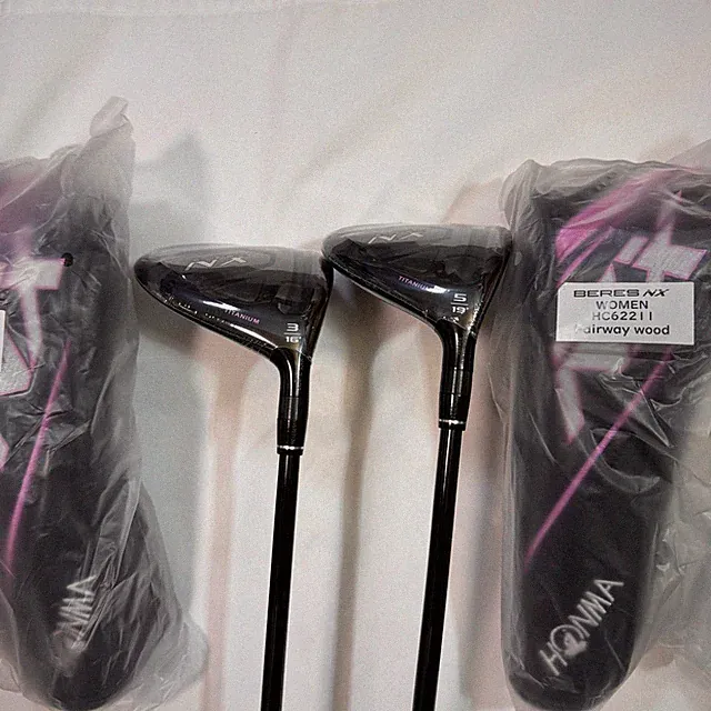 HONMA Women's BERES NX Fairway Wood 3w 5w Set VIZARD NX 37 Flex Ladies RH HC