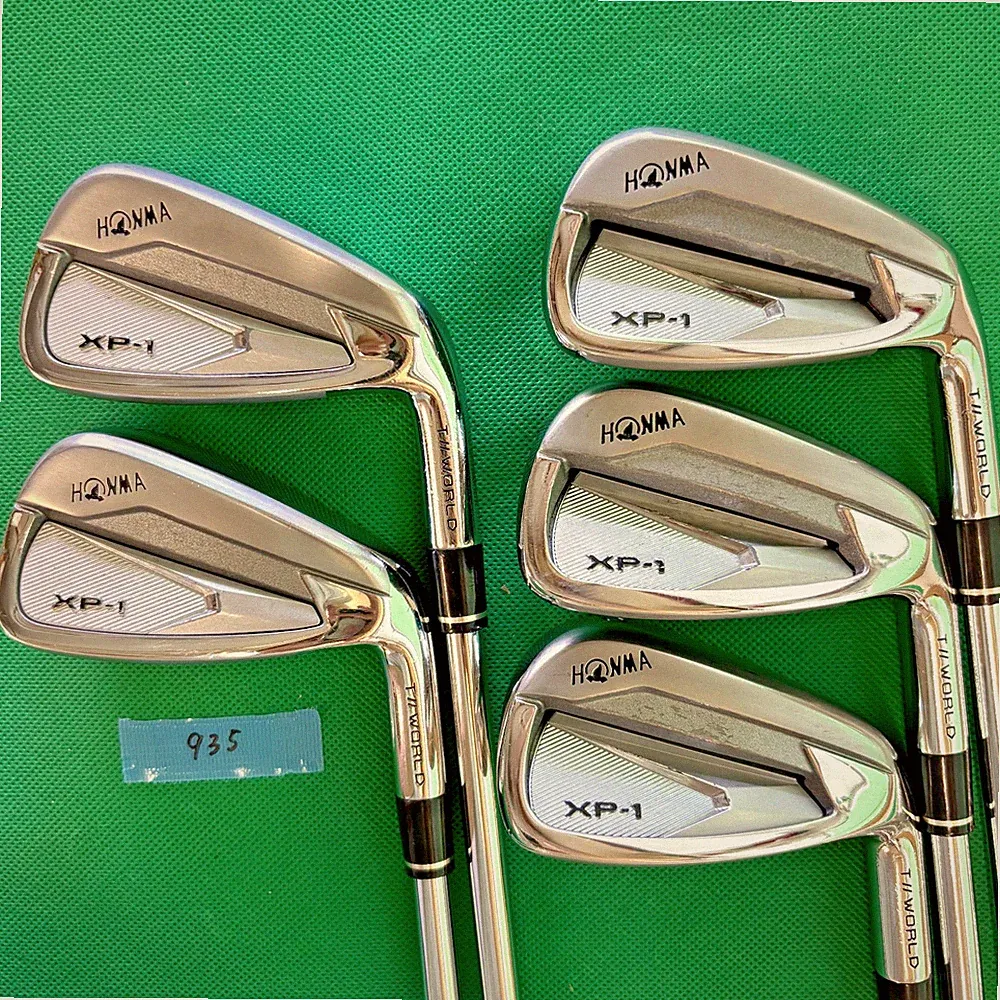 Honma XP-1 Iron Set 5pcs 6-10 Flex S Stiff Zelos Steel Shaft Golf Clubs
