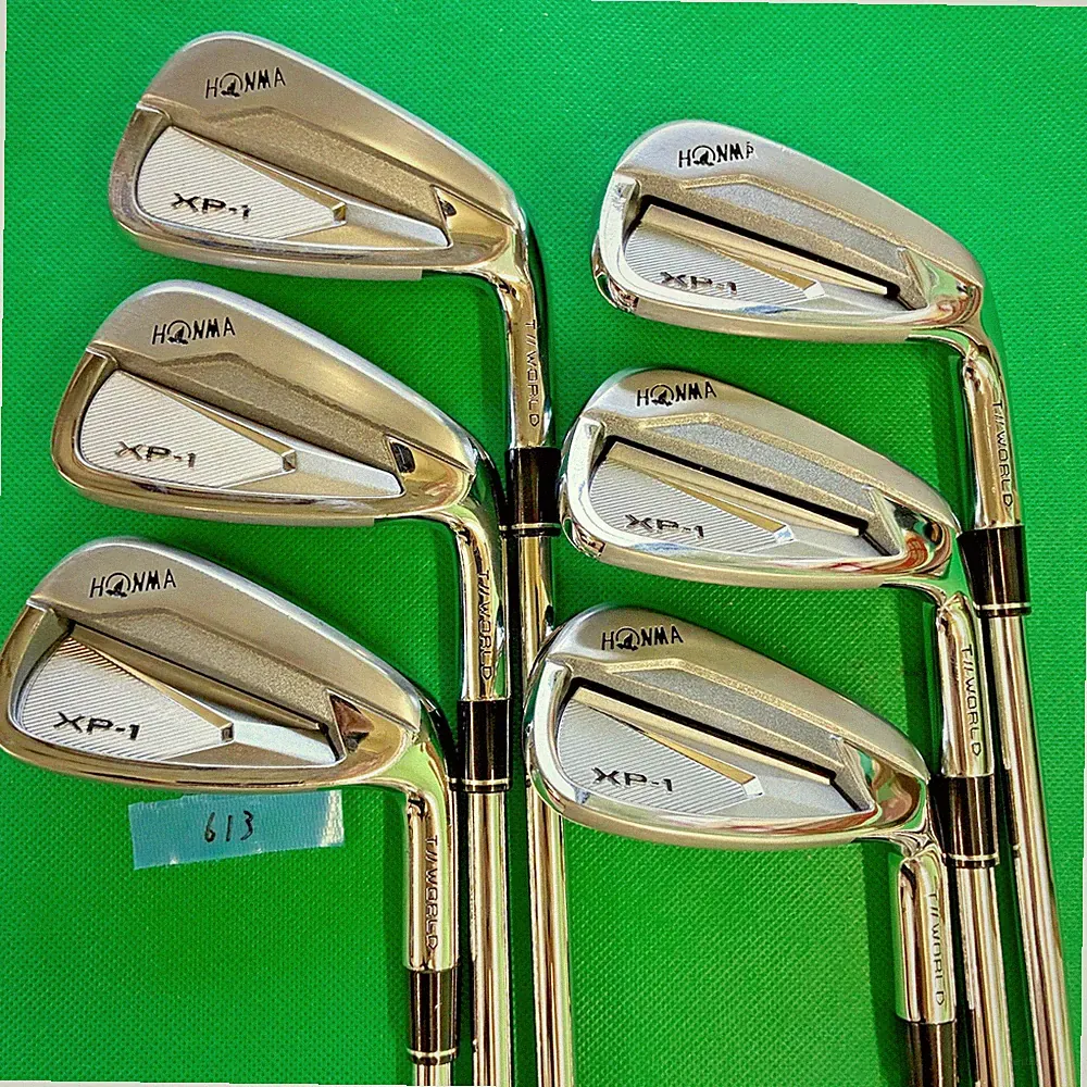 Honma XP-1 Iron Set 6pcs 6-11 Flex S Stiff Zeros Steel Shaft Golf Clubs