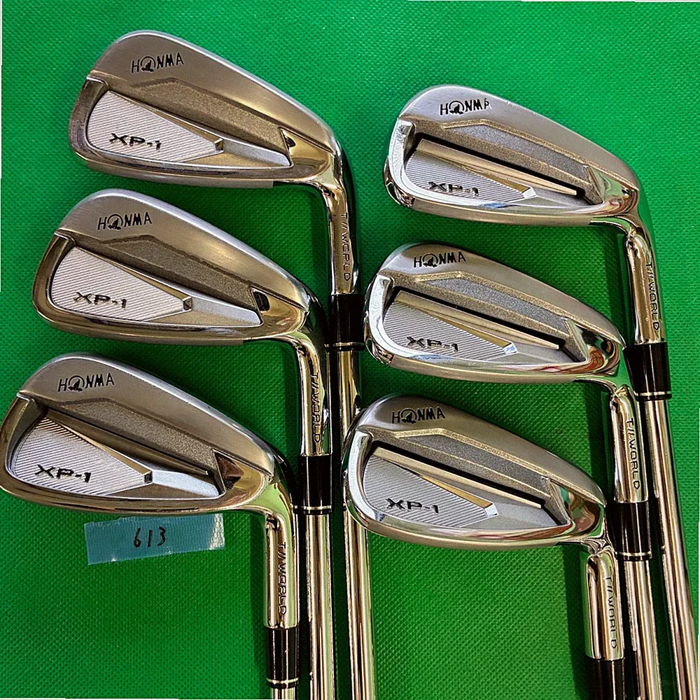 Honma XP-1 Iron Set 6pcs 6-11 Stiff Zeros Steel Shaft Golf Clubs
