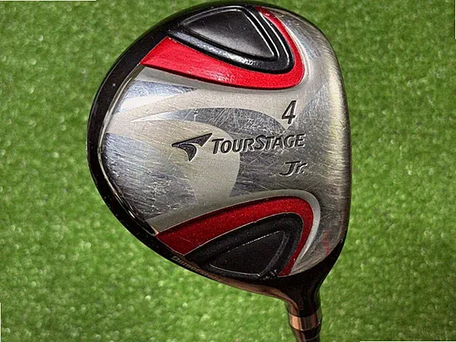 Hvc-2837 Used Bridgestone/Tourstage Jr. Junior Fairway Wood 4W 24 Degrees 37 Inc