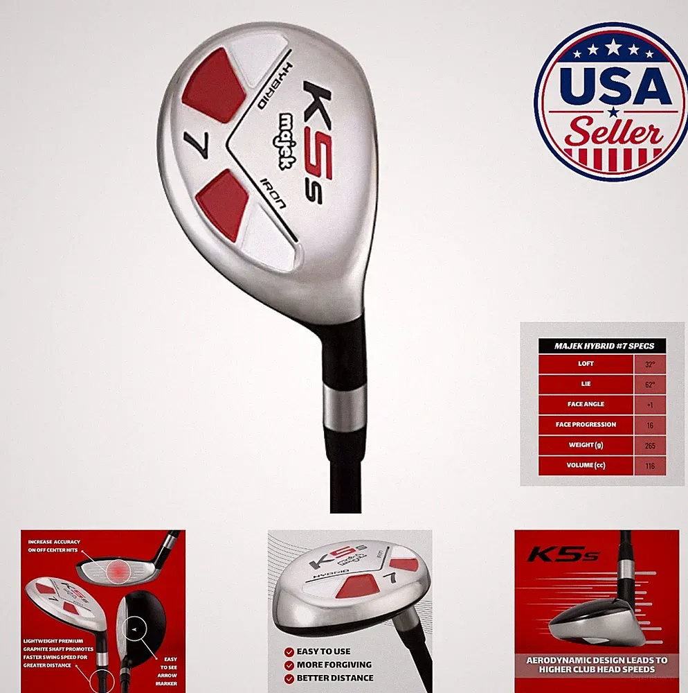 Hybrid Golf Club 7 Senior Flex