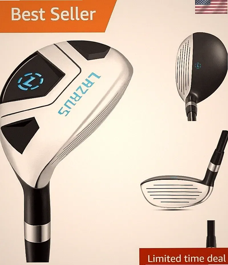 Hybrid Golf Clubs - 12° Loft, Graphite Shafts, Right & Left Hand Options