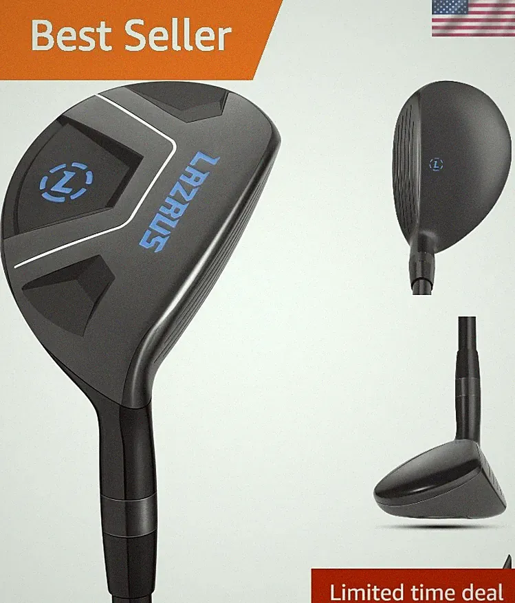 Hybrid Golf Clubs for Men - Right & Left Hand, Graphite Shafts, Regular Flex