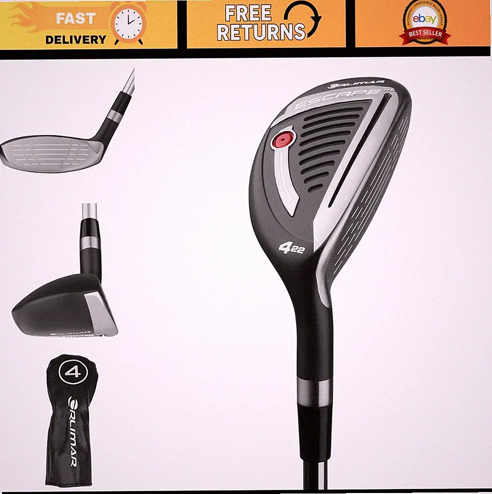 Hybrid Golf Clubs Set for Men & Women - Right/Left Handed, #4-9 & PW, Seniors