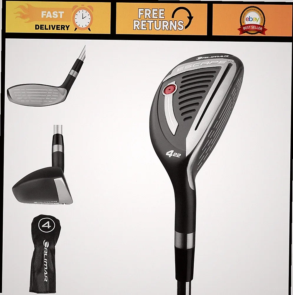 Hybrid Golf Clubs Set for Men, Women, Seniors - Right/Left Handed #4-9 PW