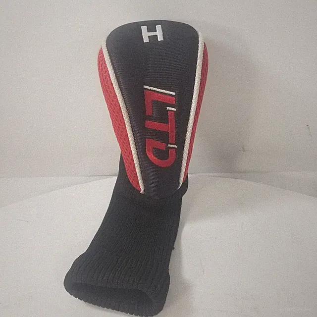 Hybrid Golf LTD Red Black Gray Limited Edition Vintage Head Cover