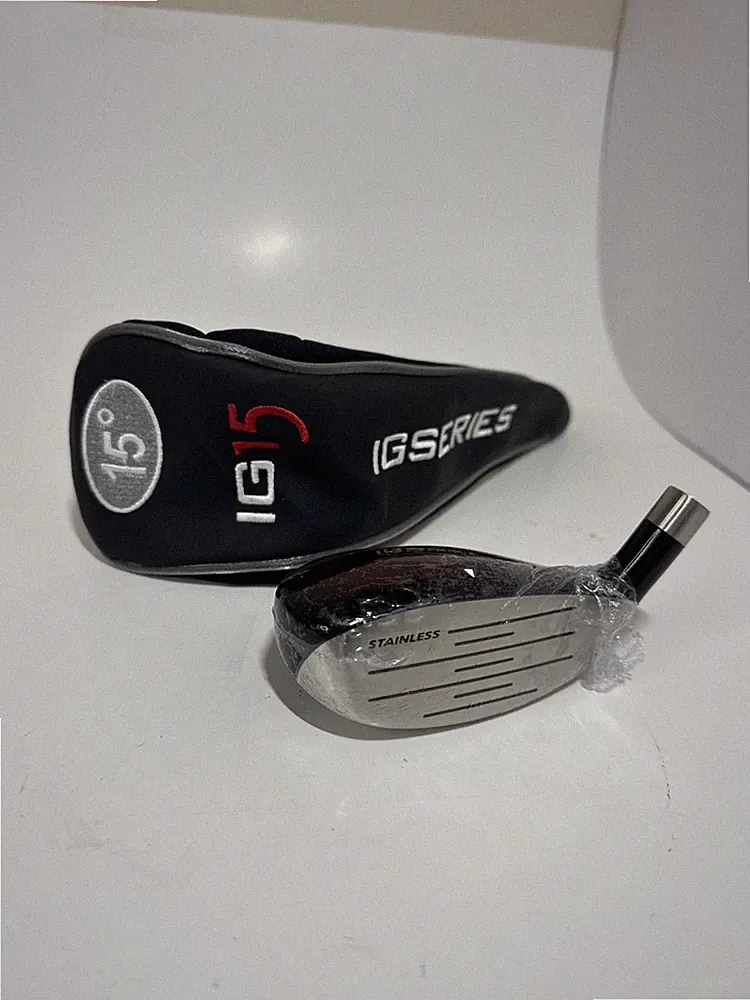 Hybrid Metal Wood Golf 15 Degree with Cover New Head Only IGSeries