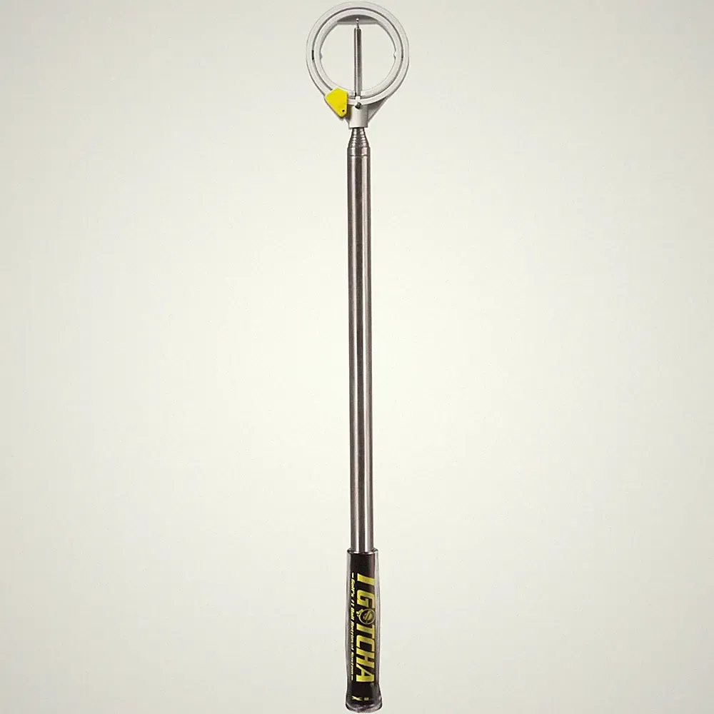I Gotcha 10' Compact Stainless Steel Golf Ball Retriever Telescopic Extendable