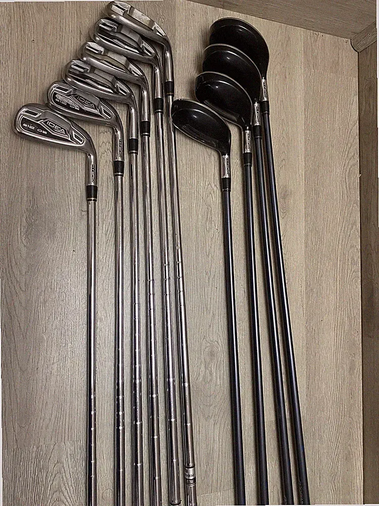 Idea A12 Os Hybrid Clubs 3,4,5,6 Fairway & 7,8,9,P,G,S Irons Golf Clubs 10PC Set