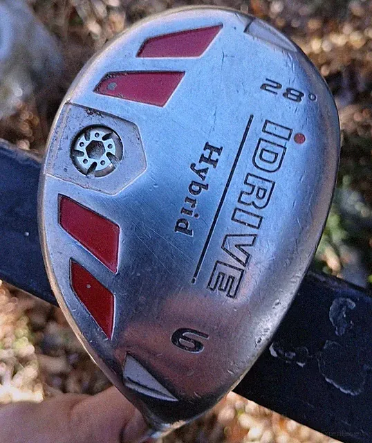 iDrive 6 Hybrid 28° Harrison Star Steel Shaft 35" Right-Handed