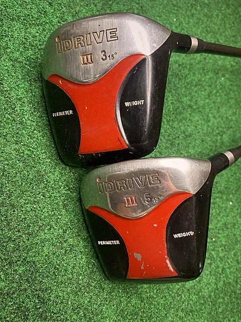 iDrive III 3 Wood & 5 Wood Regular Graphite RH Wood Set Square
