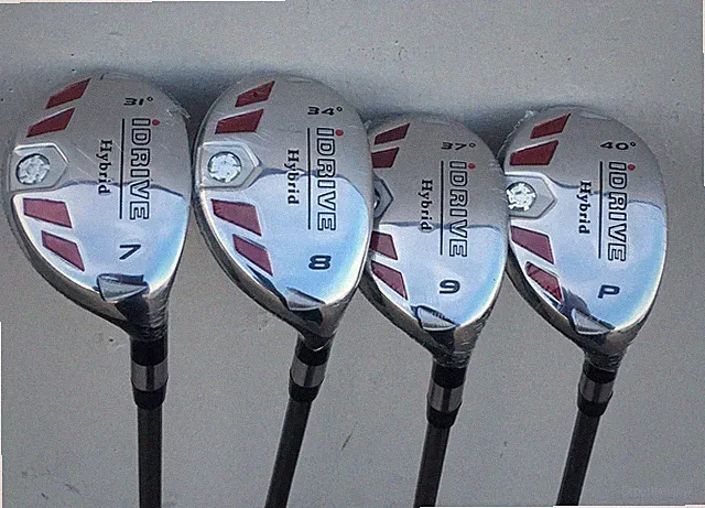 +1 iDrive Made Hybrids #7 #8 #9 #PW Taylor Fit SENIOR Graphite Rescue Iron Woods