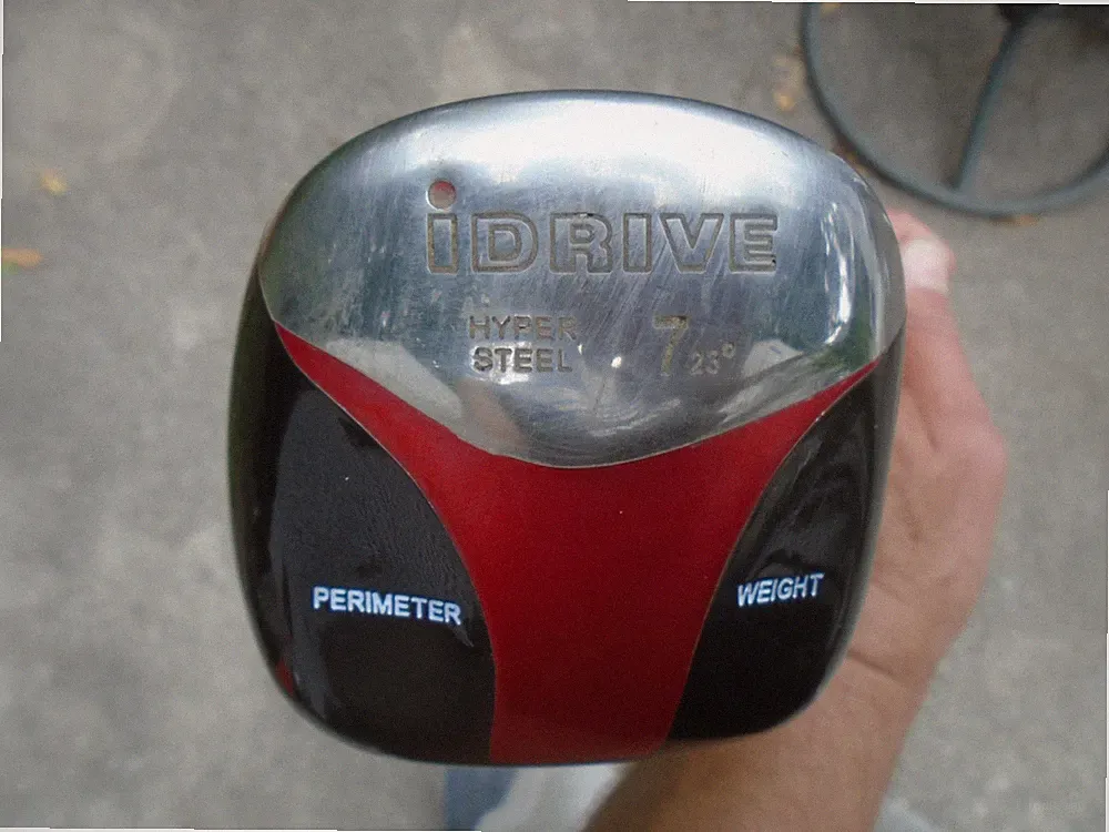 iDrive Mens Golf Club 23 Degree 7 Hybrid RH Hypersonic Graphite Shaft 42"