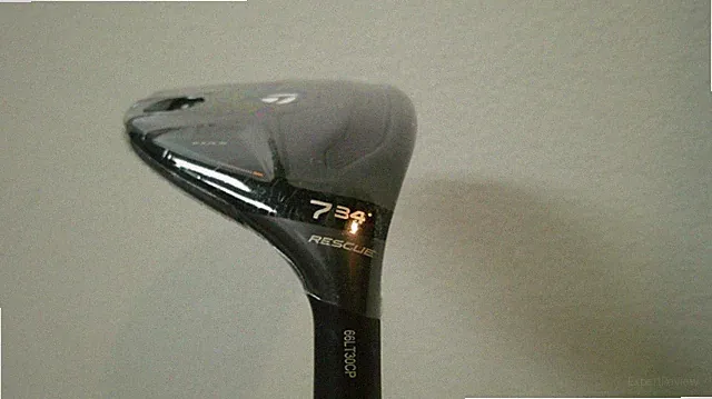 IN THE SHRINK TAYLORMADE Qi4D MAX # 7 RESCUE HYBRID 34* KBS MAX 65g REG W HC