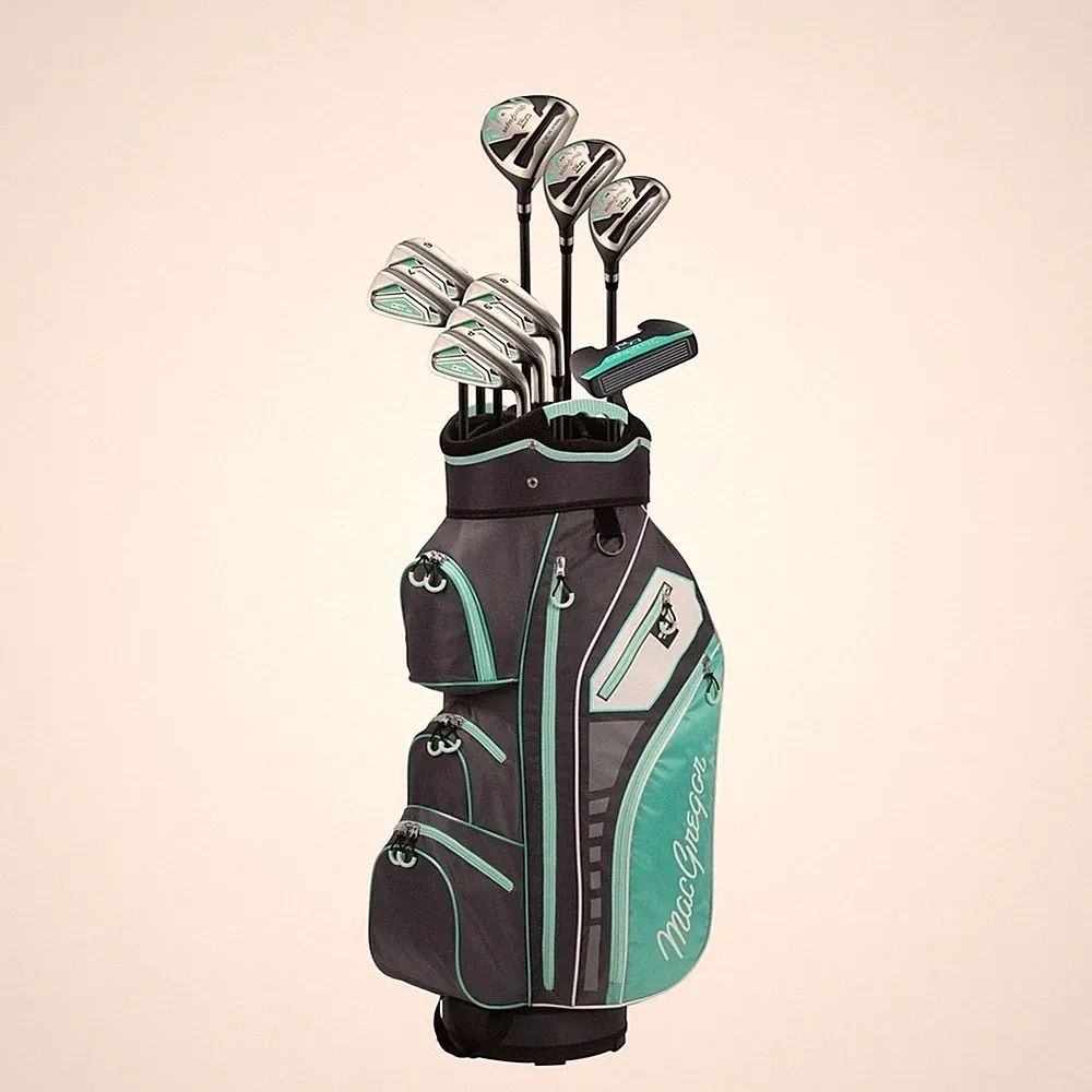 INCOMPLETE MacGregor Golf DCT3000 Lady Right Hand Set, Graphite, Missing Driver