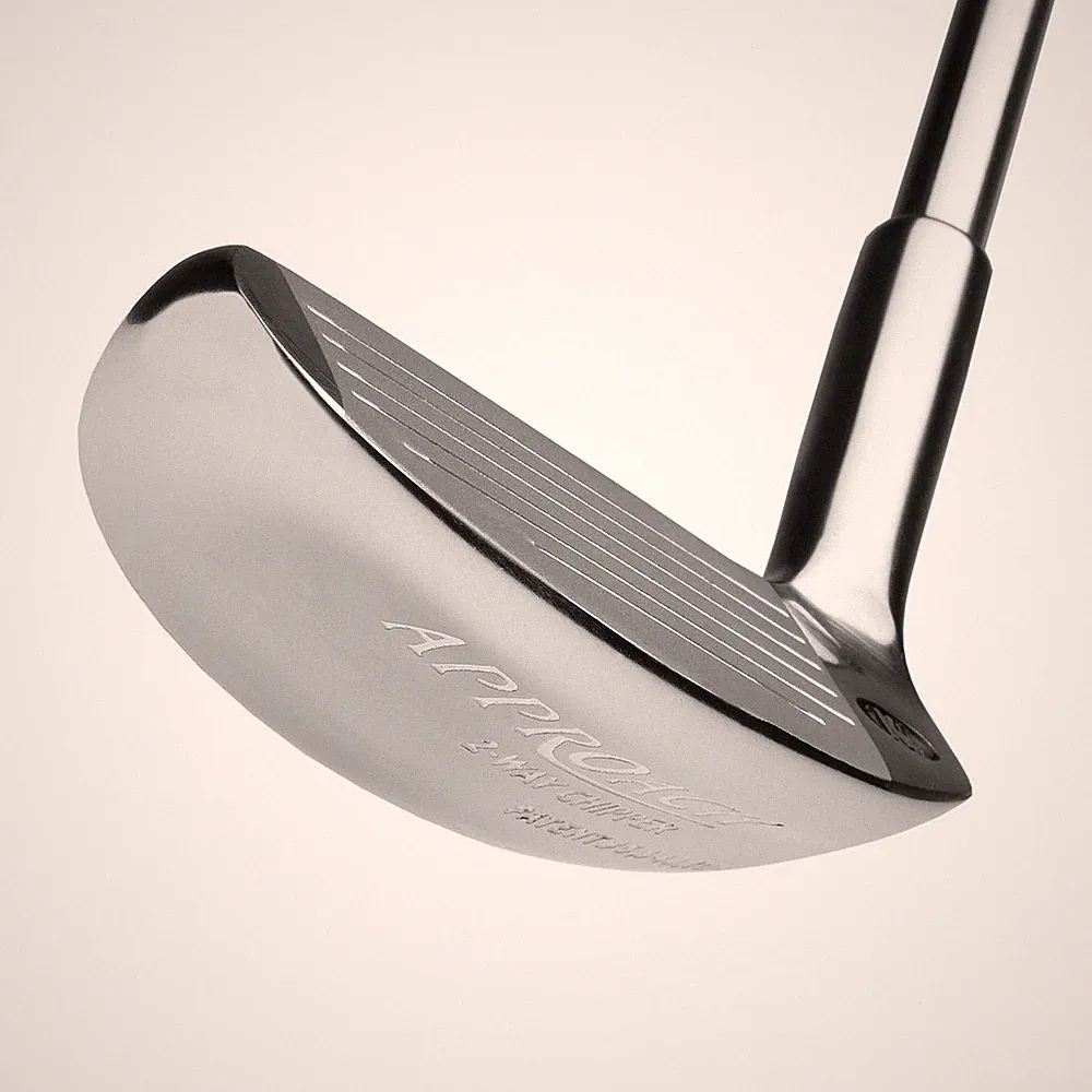 Intech Approach Two-Way Chipper Chrome/White 34° Ambidextrous Golf Club 35.5"