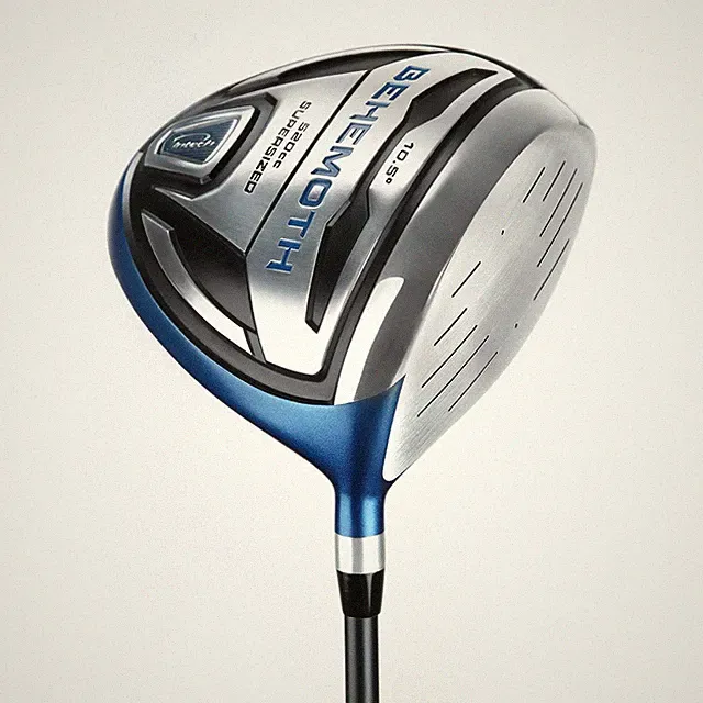 Intech Behemoth Non-Conforming Driver, Right Handed, 520cc, Blue and Silver