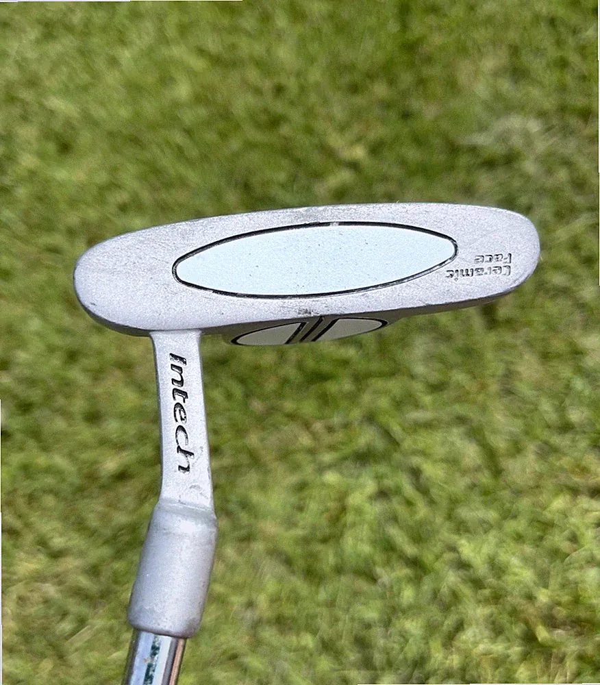 Intech Crossfire Classic Putter RH 34" Ceramic Face Pro Velvet Grip