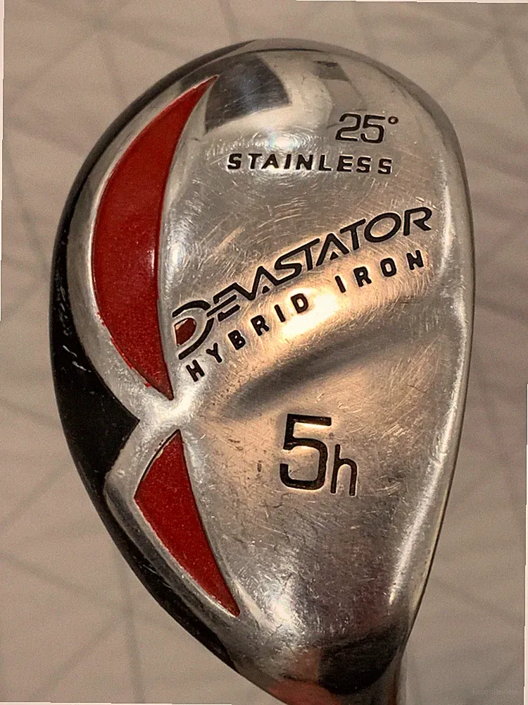 Intech Devastator Men's 25* RH 5H Hybrid Iron EMC Inter Flex Graphite 39.5”