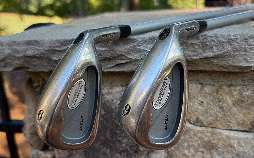 Intech Fireline u-cut 6 and 9 irons, HM Platnium shaft (inter flex), RH