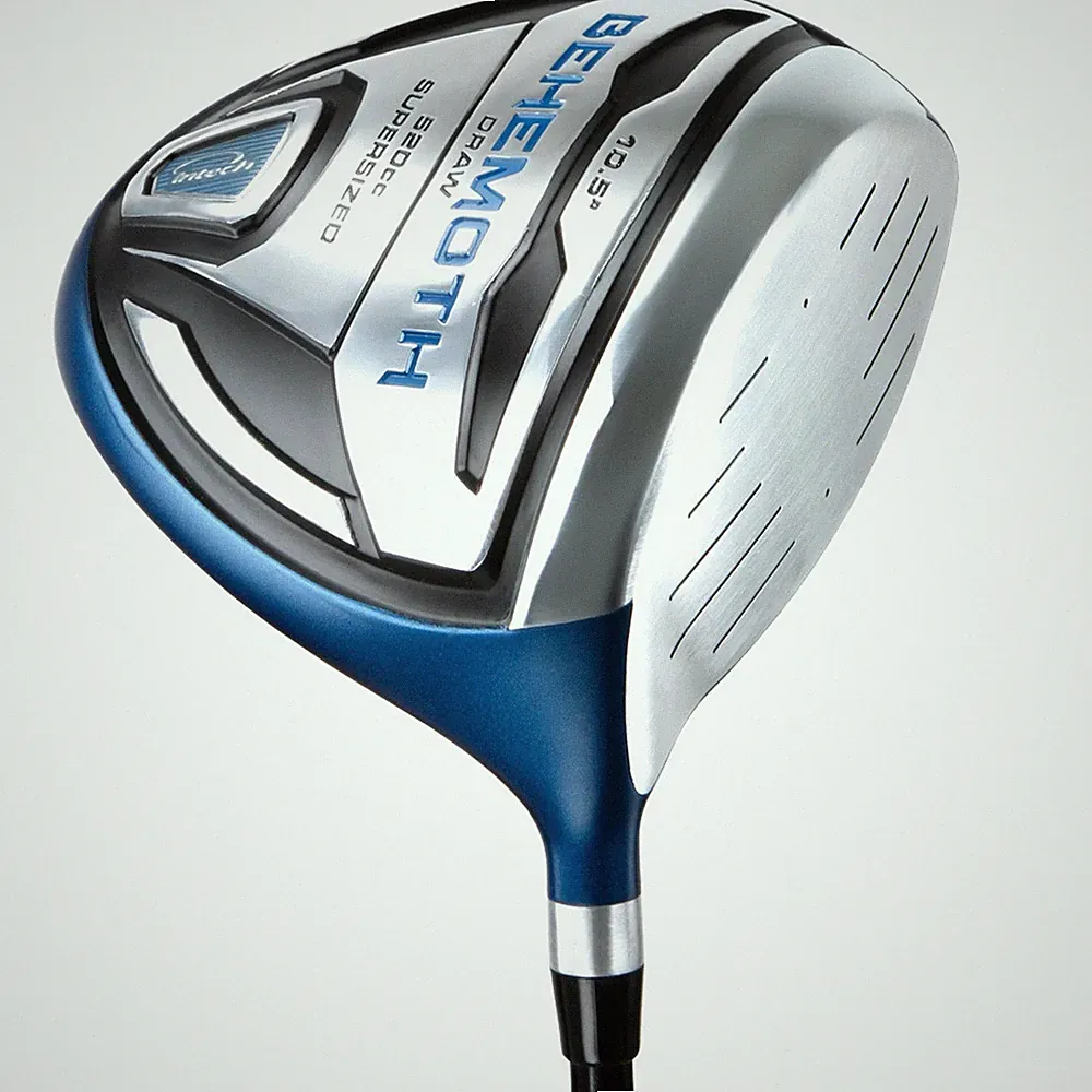 Intech Golf Clubs Men's Behemoth Draw 520cc Super Jumbo Anti-Slice Driver, New