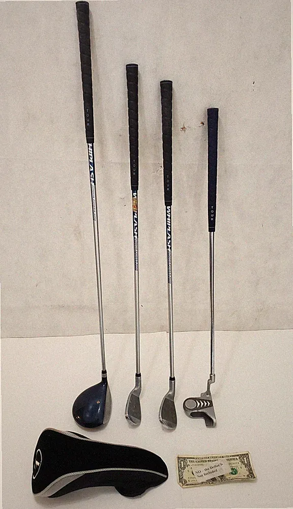 Intech Lancer Golf Clubs Driver Two Irons & Putter Kids Childs RH 42 - 44" Tall