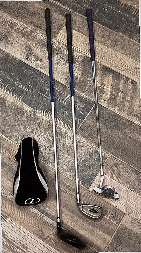 Intech Lancer Junior 17.5* Driver, 9 Iron, 31.25” Putter Kid Youth 3 Clubs RH
