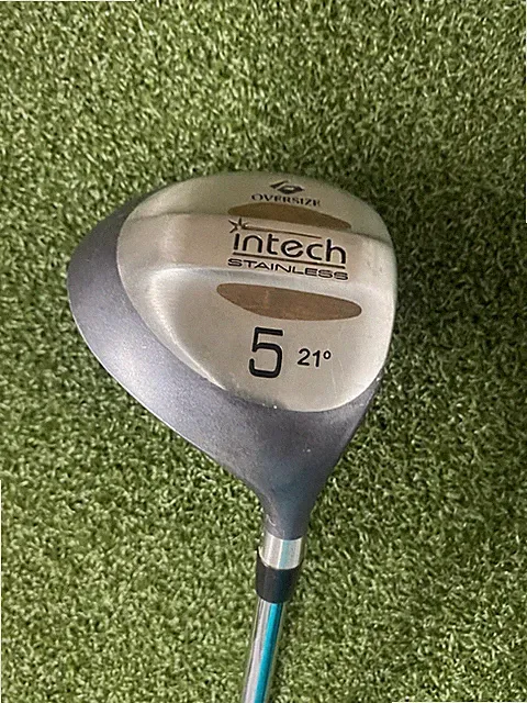 Intech Stainless Oversize 5 Wood 21* / RH / Regular Steel ~42.5" / sk5550
