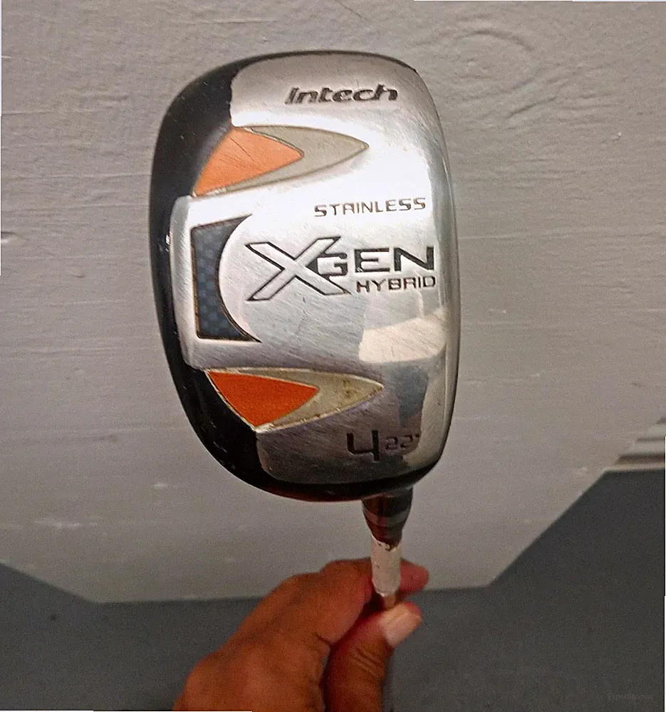 Intech XGEN Hybrid 4H 23° RH Regular Flex Graphite Shaft Stainless Head