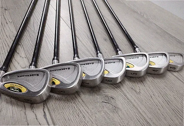 Integra Saberhawk TCS Twin Cut Sole Golf Club Iron Set 3 - 9 Graphite Shafts