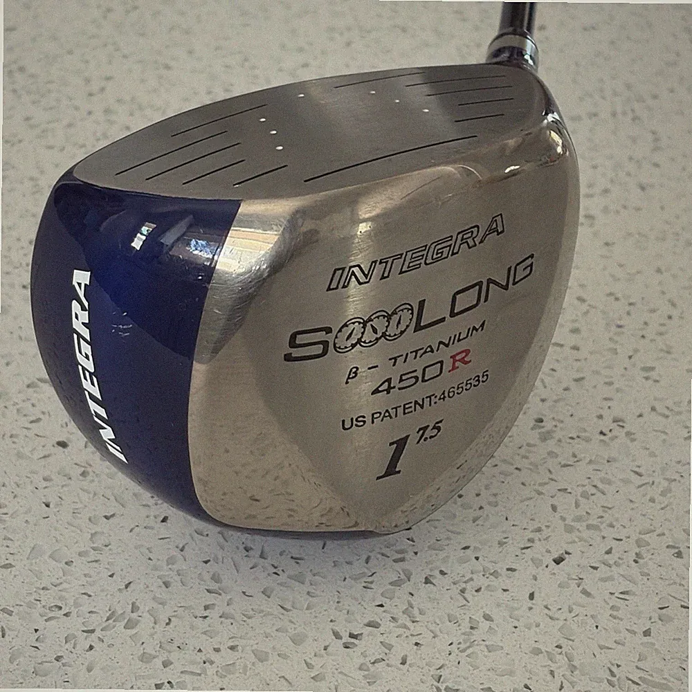 Integra Sooo Long 450R Driver 1 7.5 degree 100% Low Torque High Modulus Graphite