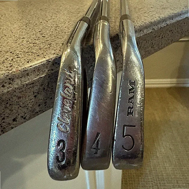 Iron Set 3-5 Cleveland Tour Action - Titleist 762 - Laser FX Ram - Dynamic Gold