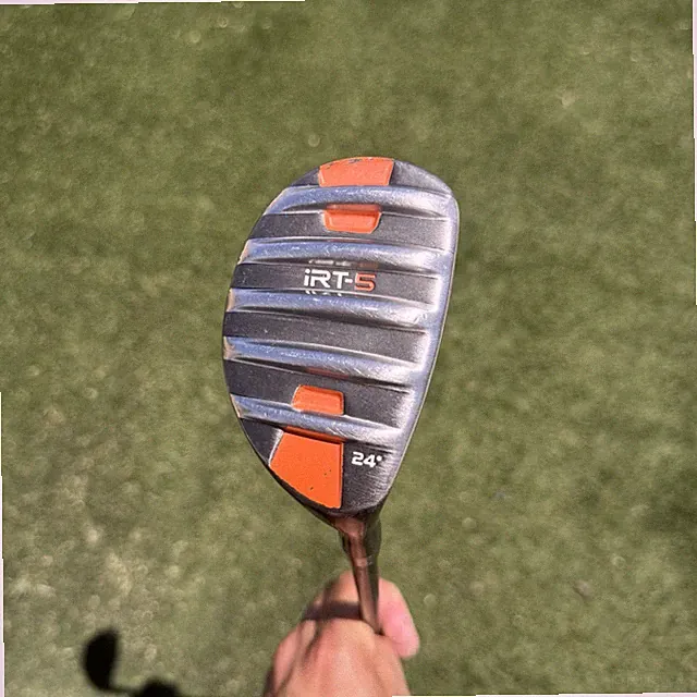 iRT-5 Hybrid 24° Senior Flex 75g Graphite 39" RH Lamkin Mid Size Grip Golf Club