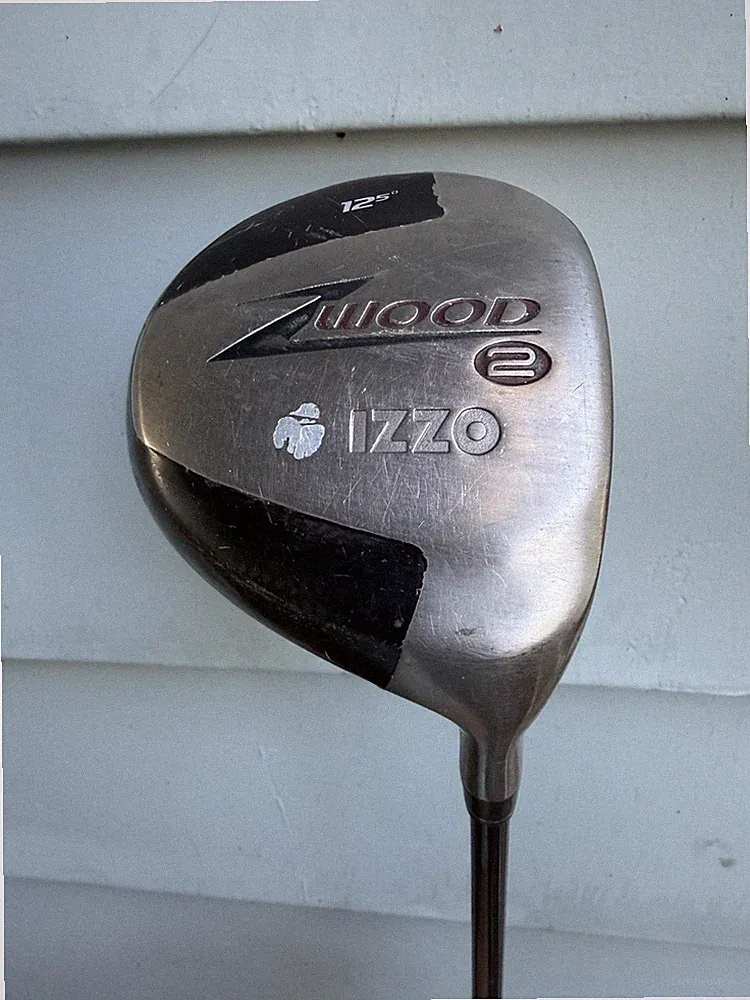Izzo z wood 2 wood golf club 12.5 degree A flex shaft Right handed
