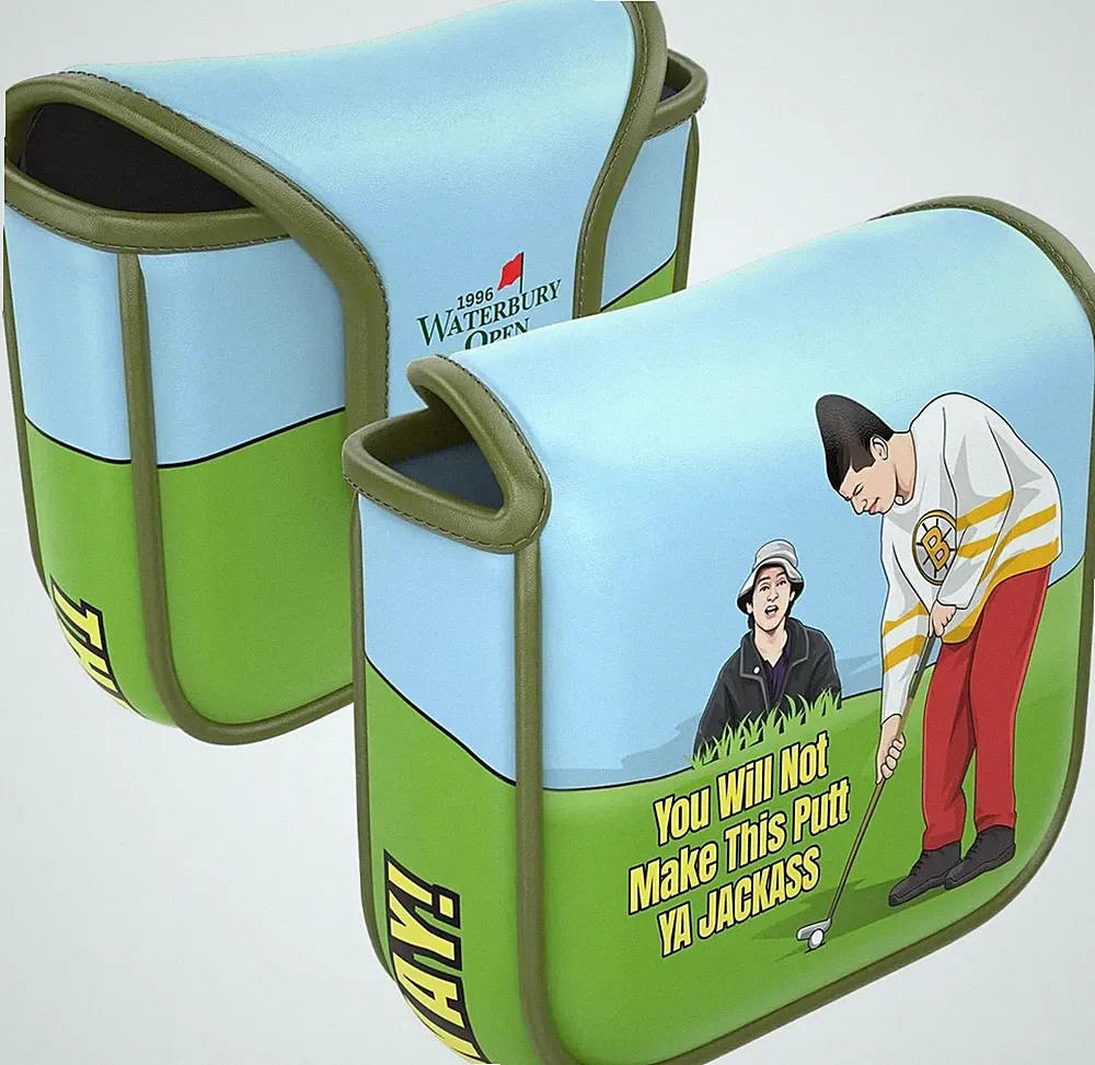 Jack Ass Putter Head Cover - Premium Golf Club Protector Funny Accessory for Men