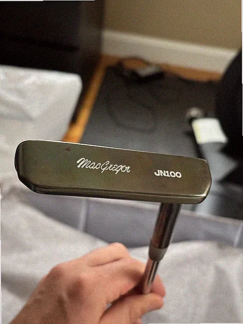 Jack Nicklaus Macgregor JN 100 Oil Can Beautiful Heel Shafted Blade Putter RH