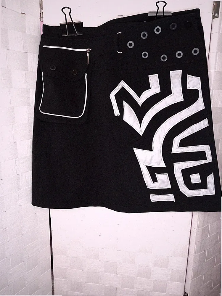 Jamie Sadock Geometric Golf Skirt - Adjustable M/L