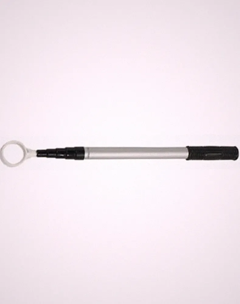 JB's Pocket Pal 6.5ft Golf Ball Retriever fits inside golf bag pocket