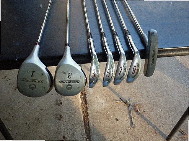 JC Snead Touring Pro by Northwestern RH Junior Complete Short Set Irons Woods Pu