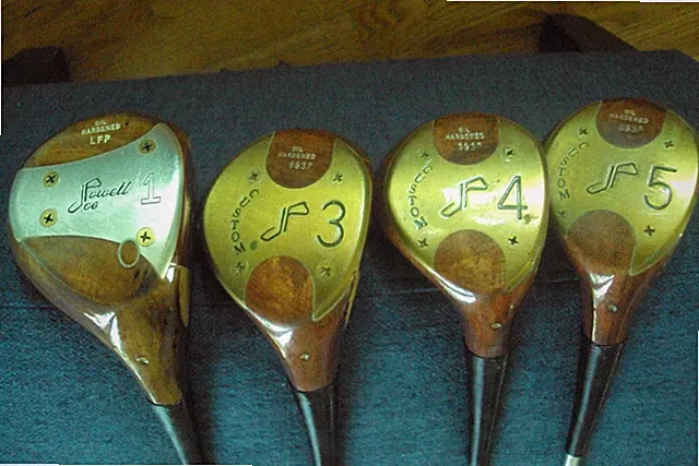 Joe Powell Oil Hardened LFP driver 693P 3/4/5 woods Dynamic stiff steel