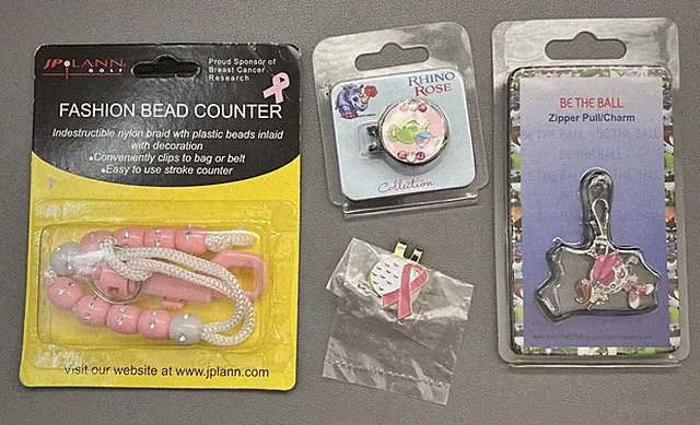 JP Lann & More Womens Golf Accessories Ball Marker Set Fashion Bead Counter New