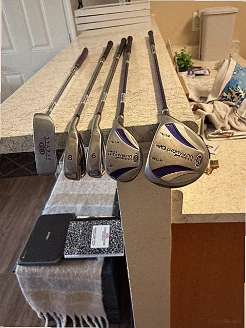 JR US Kids Ultralight UL54 5-Piece Golf Club Set W/bag. Youth Ht 54-57 Inches