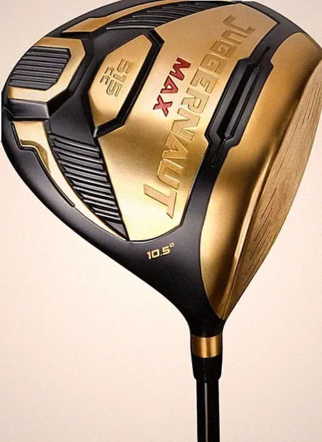 Juggernaut Max Gold Titanium Golf Driver 10.5° RH/LH 515cc Non Conforming - NEW
