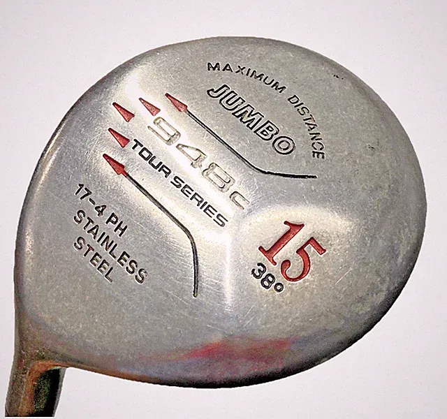 Jumbo 948c Tour Series 15 Wood 38 LH Ladies Flex Graphite 39" New Velvet Grip