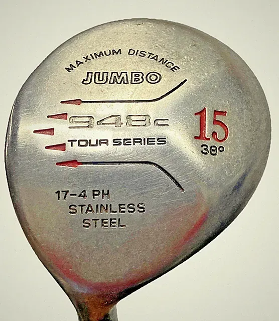Jumbo 948c Tour Series 15 Wood 38 LH Ladies Flex Graphite 39" New Velvet Grip