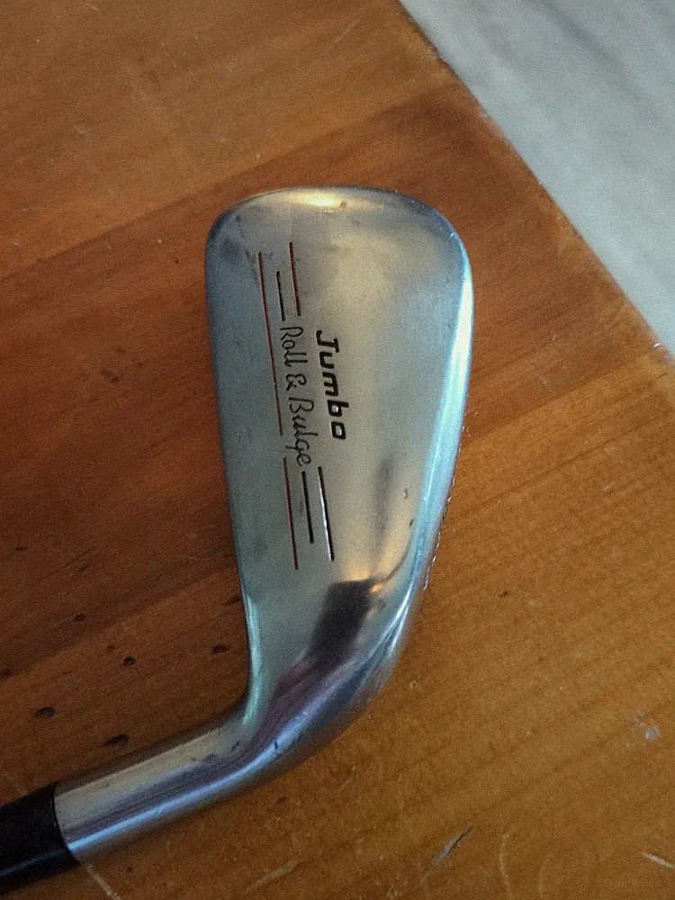 Jumbo Roll Bulge Controller Tee Shot Driving Iron 12.5 Loft Stiff Flex