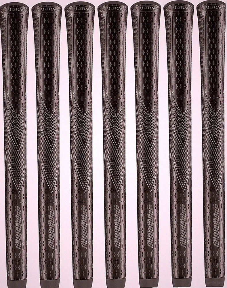 JumboMax JMX Ultralite BLACKOUT Golf Grips - "Medium" Size (+5/16") - SET OF 7