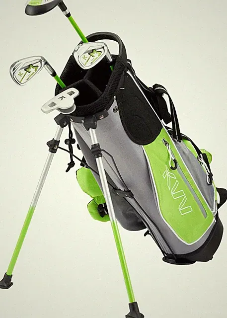 Junior Golf Club Set for Kids - Right Hand, Driver, Irons, Putter & Bag